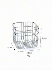 1pc-Kệ sắt để bàn tối giản đa năng, kệ lưu trữ mỹ phẩm, kệ lưu trữ phòng tắm nhà bếp, kệ lưu trữ giấy vệ sinh, kệ lưu trữ viên cà phê trà, phù hợp để lưu trữ các vật dụng linh tinh, son môi, mỹ phẩm, mặt nạ, v.v. - Nhiều màu - Xem 12