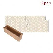 1 buah Keset Penyerap Keran Wastafel Berbentuk Kisi Berlian Warna Beige, Keset Pengeringan, untuk Dapur, Wastafel Kamar Mandi, Meja Dapur, Keset Pengeringan, Wastafel Tanah Diatom, dan Keset Cepat Kering yang Dapat Dipotong. - MultiWarna - View 14