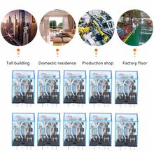 10PCS Miniature Intermediate Relay 8 Pin 2 Open 2 Close Coil Power Relay For Communication 110V - US A Type Plug(110-127V) - View 4