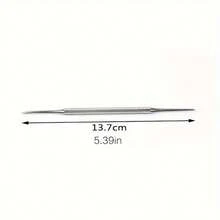1件雙頭式內嵌趾甲挑起器，內向生長趾甲挑起工具，趾甲清潔工具，修腳工具，美甲護理產品。適合作為萬聖節和聖誕節禮物。 - 彩色 - 查看 9