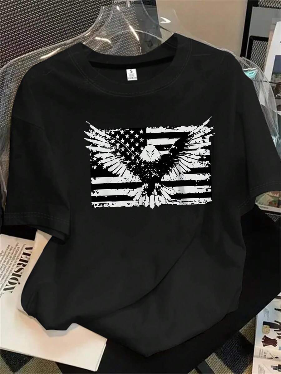 Halloween Graphic T-Shirt - 黑色 - 查看 1