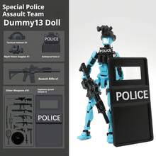 畅销产品 - 新款减压人偶，13个可动关节，组装玩具 - 节日礼物推荐 - 生日礼物推荐 - 情人节礼物推荐 - 礼物 - 完美礼物 - 彩色 - 查看 14