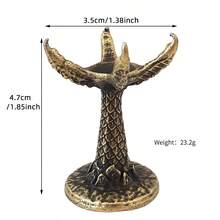1pc Gothic Dragon Claw Crystal Ball Display Stand, Vintage Distressed Style, Spherical Ornament Base, Suitable For Crystal Collection And Home Aesthetic Decor, Gift For Fantasy And Dark Style Enthusiasts, Birthday Gift / Graduation Season Gift / Independence Day Gift / Wedding Season (Ball Not Included) - 1PC - View 13