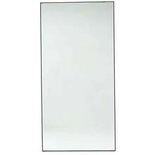 Gr8 Home 165x60cm Large Rectangular Full Length Mirror Freestanding Black Frame Bedroom - 165x60cm Large Rectangular - View 6