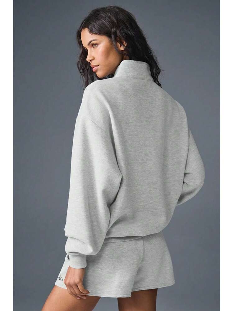 Alo Yoga Accolade 1/4 Zip Pullover | SHEIN USA