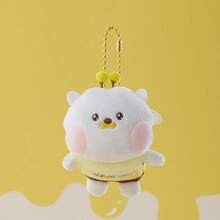 SKZOO BT21 Juguetes de Peluche de Dibujos Animados Anime Lindos Serie Minini HONEY BEE Abejita de Peluche Llaveros y Encantos de Bolsa-Perfecto para Fans de ARMY, Coleccionistas, Cumpleaños y Parejas - Multicolor - Ver 8