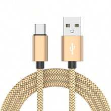 60W Fast Charging USB Type-C Cable, Nylon Braided, USB-A To USB-C Android Charging Cord, Compatible With Samsung Galaxy S24 S23 S22 S21 S20 Ultra S20+ Note 20 10 S10 S9 Plus A12 A11 A52, OnePlus, Pixel 6 5 4 4a 3a XL - Multicolor - View 27