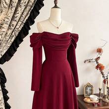 xuehuamaoyi02  Vestido elegante vintage para mujer con bolsillos, vestido casual para fiesta de vacaciones, ropa de invierno roja para mujer, ropa de invierno para mujer, conjunto de Navidad para mujer, ropa de Navidad, conjunto de Año Nuevo, conjunto de Acción de Gracias para mujer, vestido de invierno para mujer, vestido de Navidad para mujer, vestido de fiesta de Navidad para mujer, vestidos de Año Nuevo para mujer, vestidos elegantes para fiesta, vestidos para mujer, vestido de graduación, vestid - Celeste - Ver 3