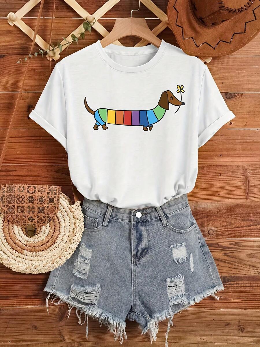 Women T-Shirts - White - View 1