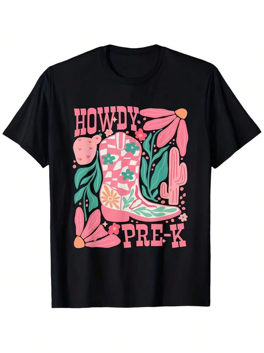 Women T-Shirts - Black - View 1