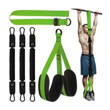 1pc Universal Heavy Duty Pull-Up Resistance Band, Adjustable Weight, Fitness Knee Support Strength Training, Can Be Used As Wall-Mounted Pull-Up Assist Band - Suspension Training Belt - View 6