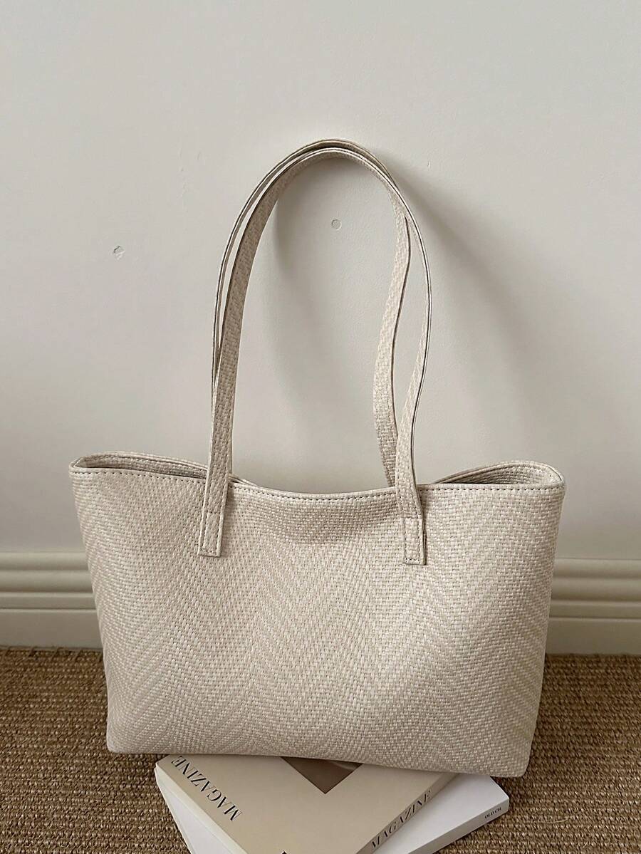 New Lightweight Luxury High-End Pattern Versatile Women's Shoulder Tote Bag