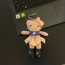 1 Pc Cross Dressing Long Legged Plush Pendant Plush Toy Backpack Accessory Keychain Birthday Gift Valentine's Day Gift Souvenir - Multicolor - View 9