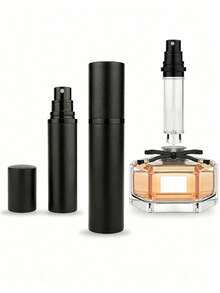 1件可補充香水噴霧器，便攜式香水分裝瓶，香水泵外殼，防漏便攜香水噴霧，中性，香水瓶，旅行瓶 - 彩色 - 查看 2