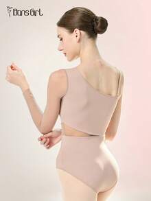 DonsGirl 1 bộ áo liền quần bất đối xứng dành cho nữ, chất liệu lưới xuyên thấu, độ co giãn cao, thích hợp cho tập thể dục, biểu diễn sân khấu và mặc hàng ngày. - Bụi tím - Xem 11