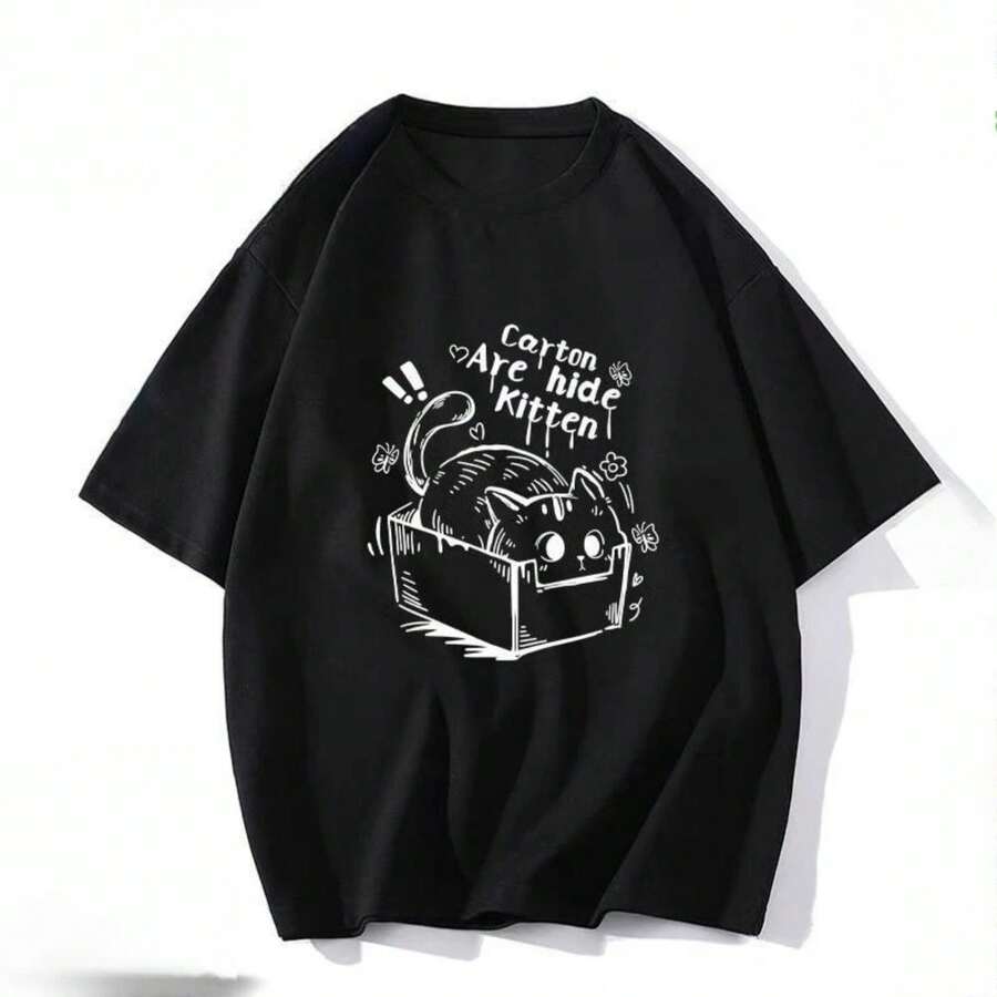 Women T-Shirts - Black - View 1