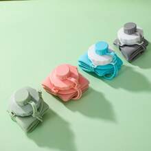 Portable Large-Capacity Collapsible Silicone Cup, Retractable Water Bottle For Travel - màu xanh lá - Xem 5