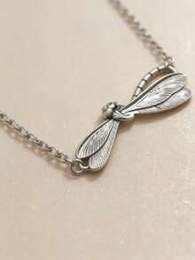 1pc Vintage Bohemian Style Dragonfly Creative Bracelet, Personalized Jewelry Gift Suitable For Women's Daily, Party, Travel Wear - Silver - View 1