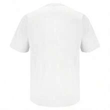 Casual Regular Sleeve Round Neck Cotton T-Shirt for Women Comfortable Everyday Wear - Blanco - Ver 2