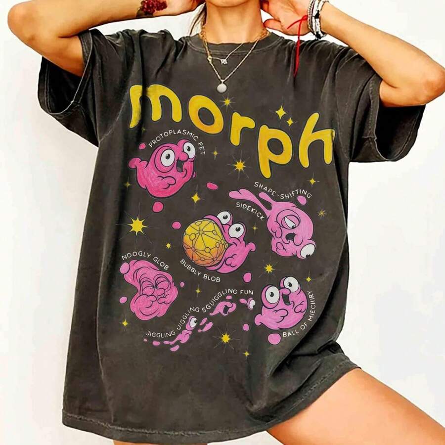 Mia R Vintage Morph Planet, Mia Morph, Rega For Trips To Magic Kingdom, Outfits For Family Trips To WDW Land. - Black - View 1