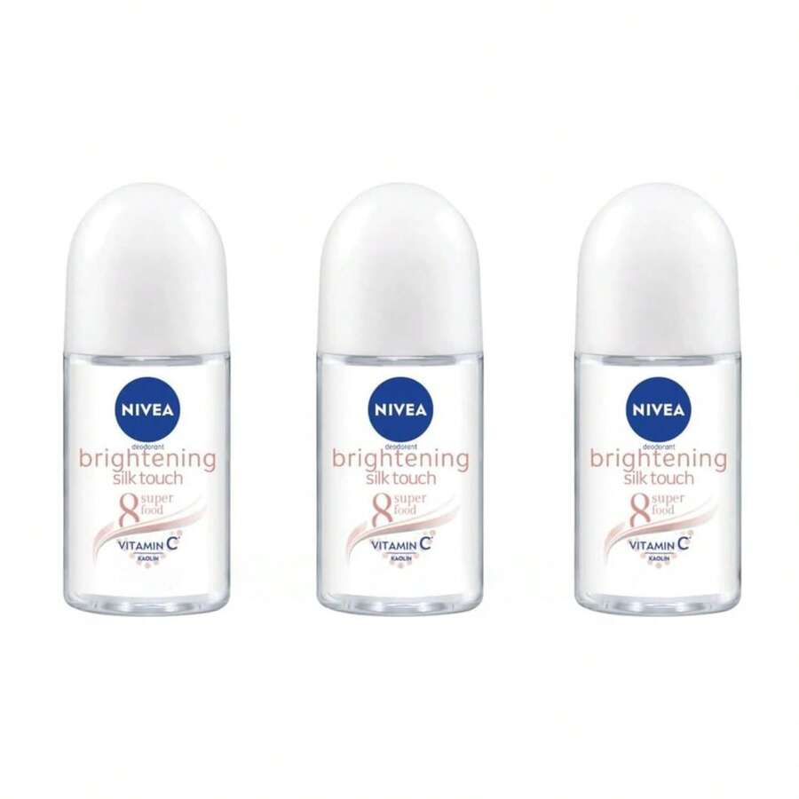 Nivea Brightening Silk Touch Roll-On - 1.69 Fl Oz - Pack Of 3 - Multi Scents - View 1