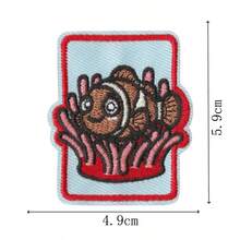 9件組海洋動物貼布組 | 可愛冬季服飾動物熨燙免縫貼布，適用於衛衣、背包、剪貼簿DIY裝飾 - 彩色 - 查看 14