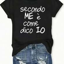 2026 Women's Quality Casual Cotton T-Shirt, Women's T-Shirts With Cartoon And Wine Print, Fun And Fashionable Clothes For Spring Summer, Elegant Women's T-Shirt, Printed T-Shirt For Girls, Unisex Basic T-Shirt - 黑色 9 - 查看 1