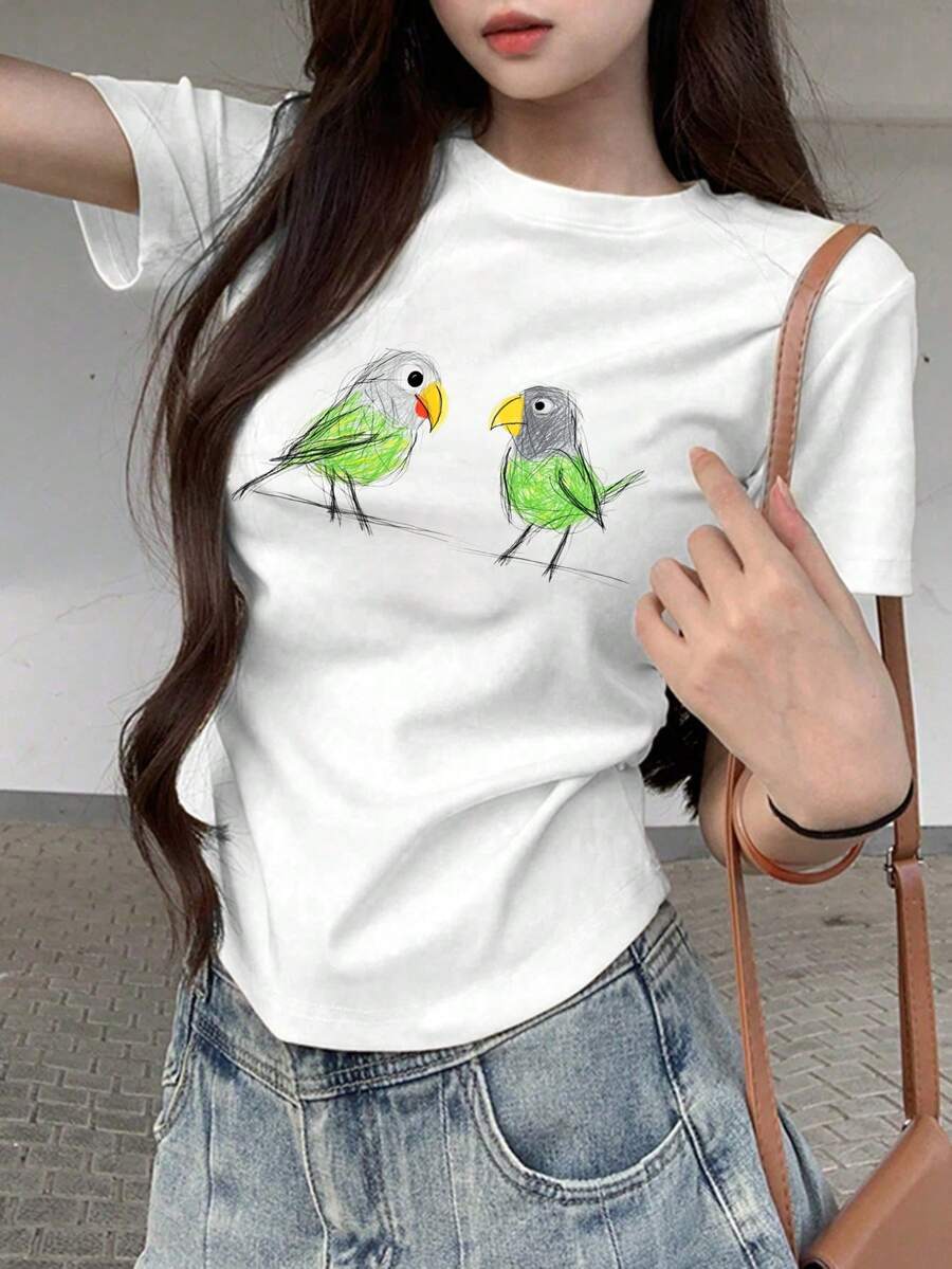 Women T-Shirts - White - View 1