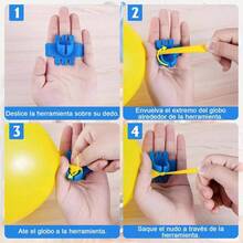 26 Pcs Cinta para Globos, Cinta para Arco de Globos, 2 Cintas Decorativas de 5M+ 20 Flores, Pegamento sin Residuos, Decoracin Fiestas, Bodas, Cumpleaos y Eventos Especiales - Varios colores - Ver 4