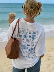 Women T-Shirts - White - View 1