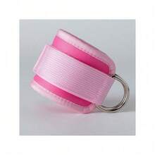1pc Pink Fitness Ankle Strap, Leg Training Ankle Cuff For Women, Glute And Leg Workout Gym Accessories, Sport, Gym, Home Exercise, Sport Accessories, Gym Accessories, CrossFit Accessories - Multicolor - View 2