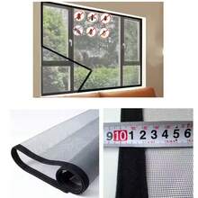 Self-Adhesive Mosquito Net For Windows, No Drilling Required, Breathable And Invisible, Doesn't Block Natural Lighting - Window Screen - View 1