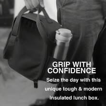 Astronaut    Boys PosterBlack Crossbody Lunch Bag With Adjustable Strap, Insulated Leakproof Cooler - Perfect For On-The-Go Meals & All Outings - 黑色 - 查看 6