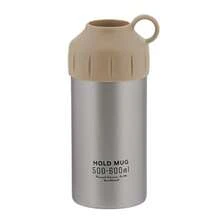 ベストコ ステンレス ペットボトル ホルダー 345ml 500ml ブラック NQ-0002 345~500ml用 HOLD MUGピクニック   アウトドア   キャンプ   ドリンクホルダー　持ち運び - チェックする 6