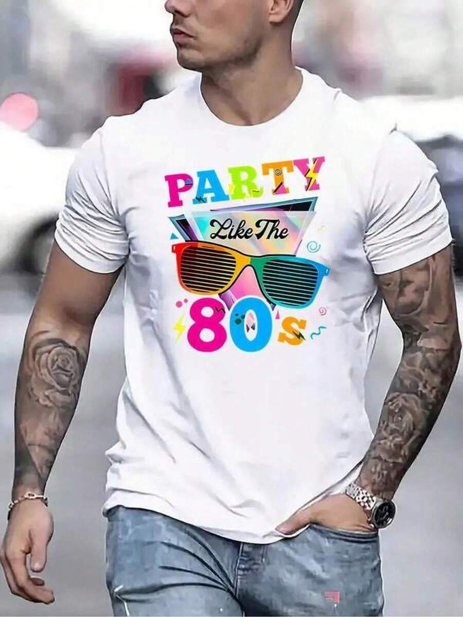 T-Shirts für Herren - Schwarz - Übersicht 1