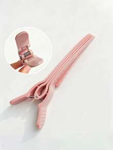 3 piezas de pinzas para el cabello de unicolor de cuatro puntas para mujer, pinzas sin deslizamiento sin costuras para dar volumen a la raíz, pinzas invisibles para peinar el flequillo, herramienta de peinado de volumen rápido, conjunto de accesorios para el cabello para uso diario, salón y viajes, pinzas para el cabello - Multicolor - Ver 6