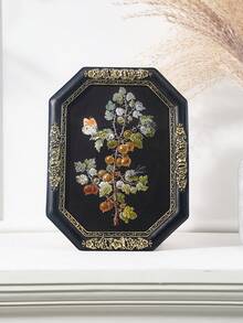1PC, Modern Minimalist 3D Pattern Decorative Photo Frame, Resin Material Gold Home Desktop Decor Photo Frame Ornament, Horizontal And Vertical Dual-Use Photo Frame, Multiple Sizes Available, Study Room Light Luxury Style Soft Furnishing, Entryway Art Decoration, Living Room Desktop Arrangement, Bedroom Wall Decoration - Multicolor - View 4