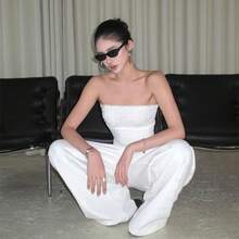 Tube Tops For Women Summer Outfits  2026 - White - View 4