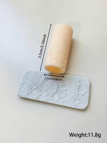 Polymer Clay Texture Roller, Floral Embossed Polymer Clay Texture Roller | Embossing Pottery Texture Rollers For Jewelry Making, Like Polymer Clay Texture Sheets, Work With Polymer Clay Cutter Ideal For DIY Crafts, Art Design, And Jewelry Making - Texture Roller - View 12