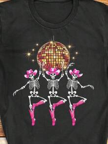 Women T-Shirts - Black - View 1