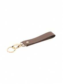 1Pc PU Leather Minimalist Keychain,Durable Long Key Ring,Portable Anti-Loss Car Key Holder,Suitable For Bags,Wallet,Key Accessories,A Perfect Gift - Multicolor - View 18