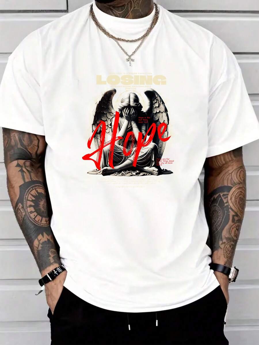 Men T-Shirts - White - View 1