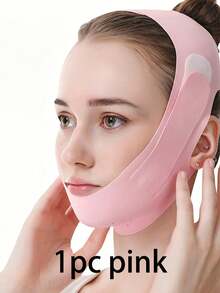 Women Face Lifting Strap Reusable V Line Mask For Men And Women Facial Slimming Strap For Travel Winter Fall Home Decor Wedding Room Graduation Dorm Camping Birthday Gift Travel Christmas And Halloween Daily Outdoor Back To School Essential Accessory - Multicolor - View 7