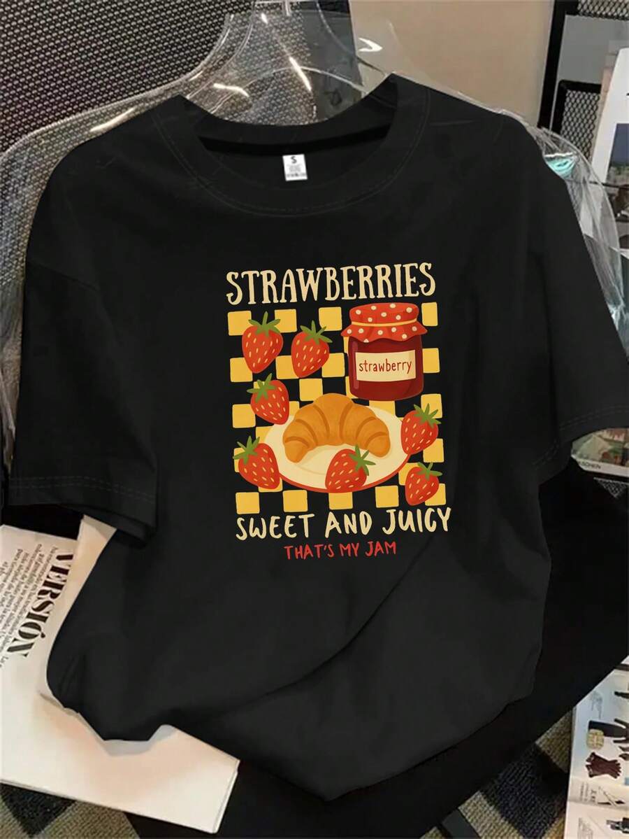 Halloween Graphic T-Shirt - Black - View 1