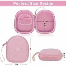 Casmilee Wireless Earphone Case And Carrying Case Compatible With Over-Ear Models, Gray (Box) XMCB - 羅莎 - 查看 3