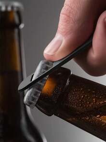 Customized 1/5/10 Pcs Bottle-Shaped Wooden Magnetic Bottle Opener, Customizable Engraving & Logo Printing, Multi-Functional, Elegant & Durable, Decorative Effect, Reusable, Suitable For Home, Customized Bottle Opener, Travel Storage, Kitchen Utensils, Etc. - Multicolor - View 9