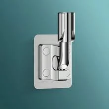 No-Drill Bathroom Wall Mount Adhesive Adjustable ABS Handheld Shower Head Holder - Multicolor - View 9