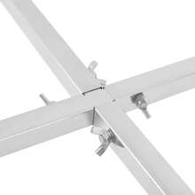 Stainless Steel Adjustable Fire Pit Stand, Cross-Structure Anti-Slip Stove Holder For Camping Picnic Backyard BBQ - Regular - View 5