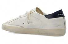 Golden Goose Super Star Beige Night Blue Mi Shenlan - 米深藍 - 查看 4