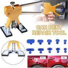 Professional Car Paint Free Dent Repair Kit, Including Gold Dent Repair Puller, Equipped With 10 Dent Puller Blades, Suitable For Repairing Car Body Dents Caused By Hail And Other Metal Surfaces. - A - View 6